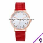 R2768-Reloj-Rojo-Extensible-Plastico-efecto-metal-Caratula-Blanca-a-la-moda-mayoreo.jpg