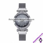 R2889-Reloj-Plata-Extensible-Metal-Mesh-Iman-Caratula-Mandala-y-diamantes-a-la-moda-mayoreo.jpg