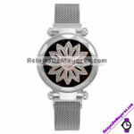 R2996-Reloj-Plata-Extensible-Metal-Mesh-Iman-Flor-a-la-moda-mayoreo-1.jpg