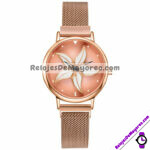R3224-Reloj-rose-gold-Extensible-metal-mesh-Caratula-rose-gold-estrella-de-mar-giratoria-a-la-moda-mayoreo.jpg