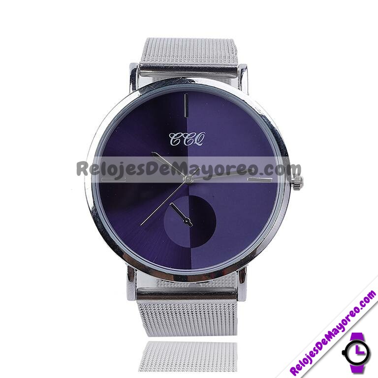 R3503-Reloj-Plata-Extensible-Metal-Mesh-Caratula-Bicolor-Morado-Elegante-CCQ-a-la-moda-mayoreo.jpg