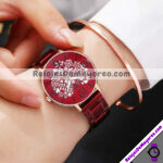 R3552-Reloj-Rojo-Extensible-Metal-Caratula-Rojo-Corazon-de-Flores-1.jpg