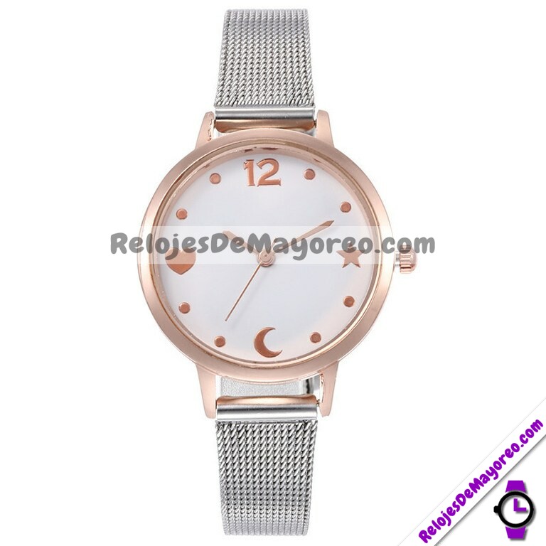 R3850-Reloj-Plata-Extensible-Metal-Mesh-Caratula-Gold-Rose-Luna-Estrella-y-Corazon-a-la-moda-mayoreo-2.jpg