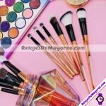 M4200 Brochas Set de 6 Piezas Para Aplicar Maquillaje Color Cobre Lisas cosmeticos por mayoreo (1)