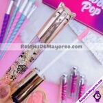 M4742 Lip Gloss Transparente con Destellos Dorados Miss Betty Gatito cosmeticos por mayoreo (1)