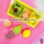 M4813 Set Esponjas Frutas para Maquillaje cosmeticos por mayoreo (1)