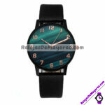 R4329 Reloj Marmoleado Verde y Azul Tipo Plastico reloj de moda al mayoreo