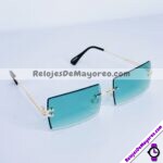 L4094 Lentes Retangular Verde Sunglasses Proveedores directos de fabrica (1)