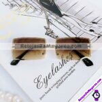 L4095 Lentes Retangular Cafe Sunglasses Proveedores directos de fabrica (1)