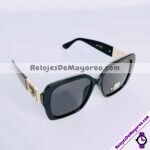 L4105 Lentes Cuadrado Degradado Cafe Negro Sunglasses Proveedores directos de fabrica (1)