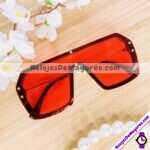 L4127 Lentes Armazon Negro Rojo Sunglasses Proveedores directos de fabrica (1)