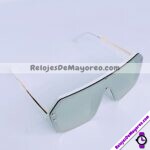 L4128 Lentes Armazon Blanco Plata Sunglasses Proveedores directos de fabrica (1)