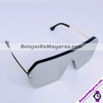 L4131 Lentes Armazon Negro Plata Sunglasses Proveedores directos de fabrica (1)