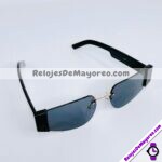 L4141 Lentes Dregradado Ovalado Negro Sunglasses Proveedores directos de fabrica (1)