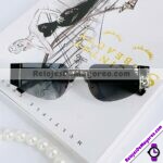 L4141 Lentes Dregradado Ovalado Negro Sunglasses Proveedores directos de fabrica (1)
