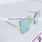 L4146 Lentes Estrella y Diamantes Verde Sunglasses Proveedores directos de fabrica (1)