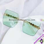 L4146 Lentes Estrella y Diamantes Verde Sunglasses Proveedores directos de fabrica (1)