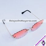 L4153 Lentes Ovalado Rojo Sunglasses Proveedores directos de fabrica (1)