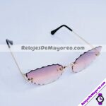 L4154 Lentes Ovalado Rosa Sunglasses Proveedores directos de fabrica (1)