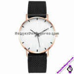 R4397 Reloj sin Numeros Minimalista Plastico reloj de moda al mayoreo