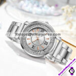 R4412 Reloj con Numeros Romanos Daimantes Movibles Metal reloj de moda al mayoreo
