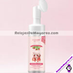 M5316 Jabon Espuma con Cepillo Limpiador Facial de Strawberry Sersan Love cosmeticos por mayoreo (1)