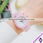 R4430 Reloj Fondo con Sandia Luminoso en la Oscuridad Caucho reloj de moda al mayoreo