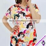 C1108 Blusa Estampado Princesas Multicolor ropa de moda por fabricantes mayoristas