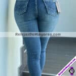 C1187 Jeans Pantalon De Mezclilla Strech 4 Botones Azul Ropa De Mayoreo Fabricantes (1)