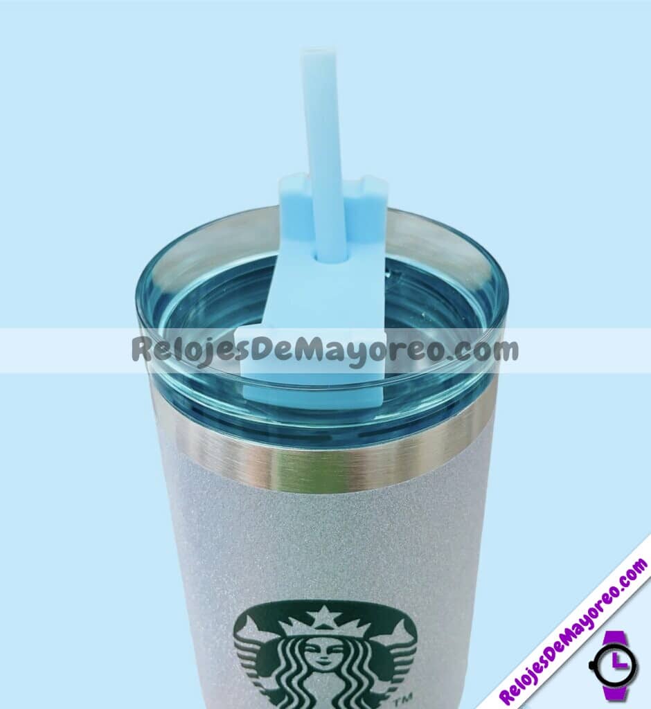 A3597 Termo Vaso Starbucks 800ml Azul Accesorios De Mayoreo (2)