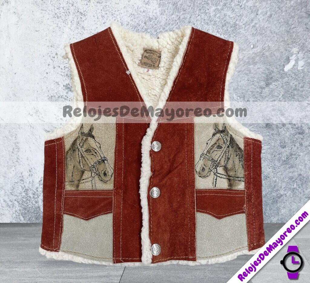 Rs 00216 Chaleco Artesanal Infantil Mayoreo Fabricante Proveedor Ropa Taller Maquilador (1)